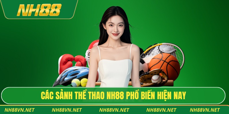 Các sảnh thể thao Nh88 phổ biến hiện nay